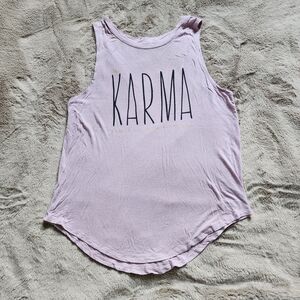 Karma Dusty Pink Sleeveless Women's Top